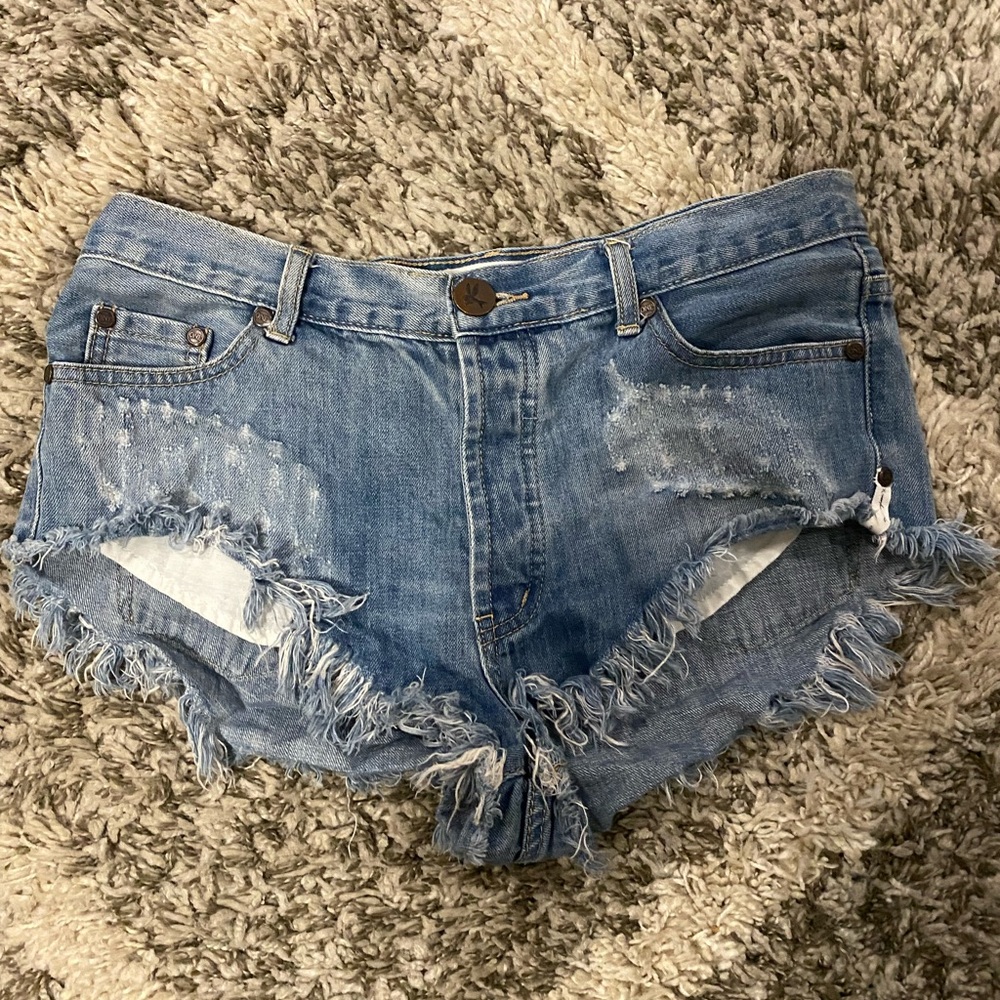 One Teaspoon denim shorts